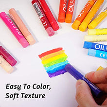 Load image into Gallery viewer, Drawing Pastels Chalk Pastels Art Crayons Non-Toxic Soft Oil Pastels Washable Round Pastel Sticks for Artist and Professional Beginners Students Kids DIY Crafting Painting Drawing Graffiti Artwork