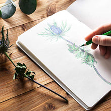 Load image into Gallery viewer, WA Portman Premium A5 Blank Sketchbook for Drawing - Padded Hardcover Sketchbook 160pg - Thick 120gsm Paper Art Book Sketchbook Journal for Multimedia - Water Resistant Cover - Pocket Pen Loop & More