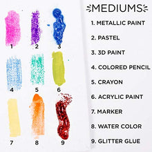 Load image into Gallery viewer, Horizon Group USA Stretched Canvas 11"" x 14"" 8 PK, 16mm Thick, 100% Cotton, for Painting, Pouring, Oil Paint, Multi-Media Art, 8-Pack (204039)