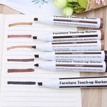 Load image into Gallery viewer, Furniture Repair Wood Repair Markers Touch Up Repair pen-17PC-Markers and Wax Sticks,for Stains,Scratches,Wood Floors,Tables,Carpenters,Bedposts-8 Felt Tip Wood Markers,8 Wax Sticks with Sharpener Kit