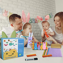 Load image into Gallery viewer, Here Fashion Paper Roll Craft for Kids DIY Simple Paper Craft from A to Z Recycled Craft Rolls Cardboard Tubes for Crafts Projects Arts and Crafts Supply Kit for Kids Age 3+ Pack of 200