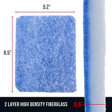 Load image into Gallery viewer, Master Airbrush Hobby Airbrush Spray Booth Filter Set, Fits Master B100