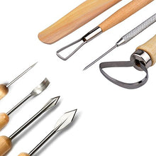 Load image into Gallery viewer, Meuxan 30PCS Pottery Tools Clay Sculpting Tool Set