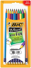 Load image into Gallery viewer, BIC Xtra-Fun Graphite Pencil, 2 HB, 18-Count