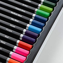 Load image into Gallery viewer, Derwent Academy Watercolor Pencils, 3.3mm Core, Metal Tin, 24 Count (2301942)