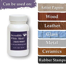 Load image into Gallery viewer, Grafix 4-1/2-Ounce Incredible White Mask Liquid Frisket (WM4), 4-1/2 oz, Assorted