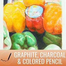 Load image into Gallery viewer, Grafix Matte 19 x 24”, Pad of 25 – .005” Dura-Lar, Economical Alternative to Drafting Film and Acetate, Translucent Drawing Surface for Lead, Ink, Charcoal, Paint, and Colored Pencil