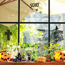 Load image into Gallery viewer, Halloween Plastic Painting Stencils 20 Pcs Reusable Pumpkin Expression Templates for DIY Card, Craft Art Drawing Painting Spraying Window Glass Wood Airbrush Walls Art