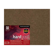 Load image into Gallery viewer, Ampersand Art Supply Hardboard Wood Painting Panel: Museum Series Hardbord, 11"x14", 1/8 Inch Flat Profile