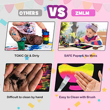 Load image into Gallery viewer, ZMLM Scratch Paper Art-Craft Girl: Rainbow Scratch Magic Drawing Set Paper Pad Board Supply Kit Toddler Project Activity for 3-12 Year Old Kid Game Toy Holiday|Party Favor|Birthday|Children's Day Gift