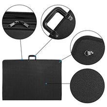 Load image into Gallery viewer, 1st Place Products Professional Art Portfolio Case - 24 x 36 Inches - Light Weight & Durable - Shoulder Strap & Handle Options - Three Inside Pockets - Water Resistant - Documents Posters Monitors