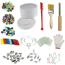 Load image into Gallery viewer, Professional Large Microwave Kiln Kit 14pcs Set For DIY Jewelry Glass Fusing Kiln