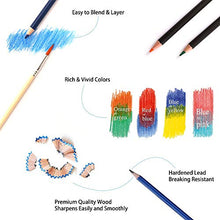 Load image into Gallery viewer, Shuttle Art 123 Pack Art Pencil Set, 36 Watercolor Pencils,36 Oil Based Pencils,12 Sketch Pencils,12 Metallic Color Pencils,12 Charcoal Pencils,15 Pieces Drawing Kit, Great Gift for Kids Adults