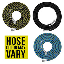 Load image into Gallery viewer, Master Airbrush Premium 10 Foot Nylon Braided Airbrush Hose with Standard 1/8" Size Fittings on Both Ends (Hose color may vary)
