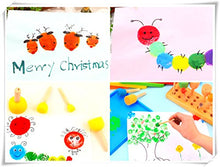 Load image into Gallery viewer, IELEK Kids Art & Craft Painting Drawing Tools Mini Flower Sponge Brush Set Fun Kits Early DIY Learning