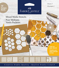 Load image into Gallery viewer, Faber-Castell Mixed Media Paper Stencils (101 - Graphic)