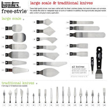 Load image into Gallery viewer, Liquitex 119901 Professional Freestyle Small Painting Knife No. 1