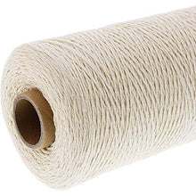 Load image into Gallery viewer, Ivory Cotton Loom Warm Thread Rolls, 800 Yards Each (2 Pack)