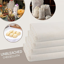 Load image into Gallery viewer, Olicity Cheesecloth, Grade 90, 45 Square Feet, 100% Unbleached Cotton Fabric Ultra Fine Muslin Cloths for Butter, Cooking, Strainer, Baking, Hallowmas Decorations (5 Yards)