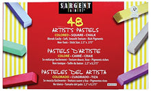 Load image into Gallery viewer, Sargent Art 22-4148 Colored Square Chalk Pastels, 48 Count