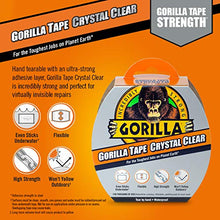 Load image into Gallery viewer, Gorilla Crystal Clear Duct Tape, 1.88” x 9 yd, Clear, (Pack of 1) - 6027002
