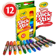 Load image into Gallery viewer, Crayola Twistables Slick Stix Crayons, 12 Count, Oil Pastel Alternative, Ages 3 & Up, Assorted