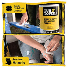 Load image into Gallery viewer, Tub O Towels TW90 Heavy-Duty 10" x 12" Size Multi-Surface Cleaning Wipes, 90 Count Per Canister