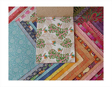 Load image into Gallery viewer, Paperhues Spring-Summer Decorative Handmade Scrapbook Paper 8.5x11" Pad, 40 Sheets.