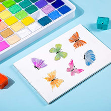 Load image into Gallery viewer, MIYA Gouache Paint Set, 56 Colors x 30ml Unique Jelly Cup Design in a Carrying Case Perfect for Artists, Students, Gouache Opaque Watercolor Painting