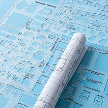 Load image into Gallery viewer, Mr. Pen House Plan, Interior Design and Furniture Templates, Drafting Tools and Ruler Shapes for Architecture - Set of 3