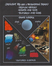 Load image into Gallery viewer, Crescent Creative Products Black Crescent Ultra 8 Mounting Board, Double-Sided, Bulk Pack, 40 Count, 9" x 12" Size, 9 x 12 Inches
