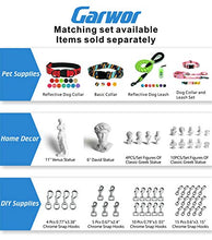 Load image into Gallery viewer, Garwor 4 Pcs Heavy Duty Chrome Swivel Snap Hooks with Spring,Round 0.77"x3.38",Pet Buckle Multipurpose Dog Leashes Key Chain for Linking Pet Leash & Collar,Pet Harness,Purse Straps,DIY Crafts