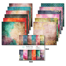 Load image into Gallery viewer, JHGCVX Decorative Craft Paper,Brilliant Life Theme Photo Album Scrapbook Decoration Accessories, Used as Handmade Greeting Cards, Background Paper, DIY Origami, Gift Boxes, etc.(24Pcs 66 inch)