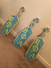 Load image into Gallery viewer, Yonor Sorority Paddle 15“ Inch -100% Solid Pine Wooden Greek Fraternity Paddle - Natural Polished Wood Paddles (1 PACK-15", Natural)