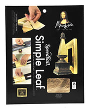 Load image into Gallery viewer, Speedball Mona Lisa Simple Metal Leaf, Gold, 18 Sheets