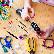 Load image into Gallery viewer, 13 Pieces Silicone Resin Mold Tool Set Nail Art Stirring Rod Muddler Poke Needle Spoon Kit Anti-Static Stainless Steel Tweezers Kit with 3 Droppers for Jewelry Making DIY Resin Craft