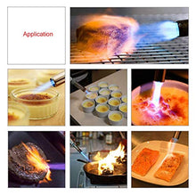 Load image into Gallery viewer, Butane Torch Kitchen Blow Torch - Chef Cooking Torch Lighter Adjustable Flame With Safety Lock Culinary Torch For Creme Brulee, Baking, BBQ Butane Gas Not Included…