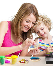 Load image into Gallery viewer, Pllieay 2Pcs 4 Inch Round Wooden Plaque, Unfinished Natural Pine Circle Plaque Wood Base for Craft Projects and DIY Home Decoration