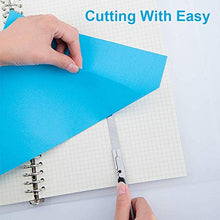 Load image into Gallery viewer, Safety box cutter knife 9pcs, Utility knife retractable box cutter, Box cutters retractable knife, Razor knife, Box knife, Cardboard cutter, Box opener, Utility knives, Boxcutter