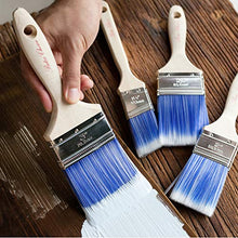 Load image into Gallery viewer, Bates Paint Brushes - 4 Pack, Treated Wood Handle, Paint Brush, Paint Brushes Set, Professional Brush Set, Trim Paint Brush, Paintbrush, Small Paint Brush, Stain Brush