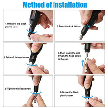 Load image into Gallery viewer, AxPower Electric Micro Engraver Pen Mini DIY Vibro Engraving Tool Kit for Glass Ceramic Plastic Wood Jewelry with Scriber Etcher 30 Bits and 6 Polishing Head and 16 Stencils