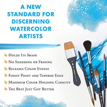 Load image into Gallery viewer, Princeton Aqua Elite, Series 4850, Synthetic Kolinsky Watercolor Paint Brush, 4 Piece Set