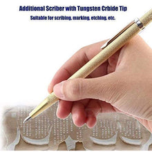 Load image into Gallery viewer, Afantti Electric Micro Engraver Pen Mini DIY Engraving Tool Kit for Metal Glass Ceramic Plastic Jewelry with Scriber Etcher 30 Bits and 8 Stencils