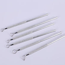Load image into Gallery viewer, ACE 6pcs Clay Sculpture Sculpting Tool Mini Ribbon Cutter Metal Tools Set Carving Art