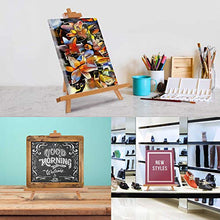 Load image into Gallery viewer, U.S. Art Supply Topanga 31" High Tabletop Wood Folding A-Frame Artist Studio Easel (Pack of 4) - Adjustable Beechwood Tripod Display Stand, Holds Up To 27" Canvas - Portable Table Desktop Holder