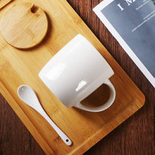 Load image into Gallery viewer, Corikee 330ML 11.2 OZ White Ceramics Mug For Coffee/Tea/Water/Latte