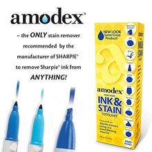 Load image into Gallery viewer, Amodex Ink and Stain Remover Unique Soap Formula 4 fl oz Bottle
