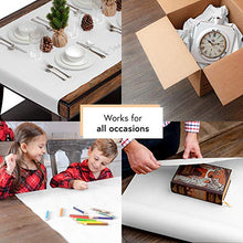 Load image into Gallery viewer, White Kraft Paper Roll 30 by 150 Feet (1800 Inches) - Made in USA Craft Paper Roll - White Wrapping Paper - Poster Paper - Drawing Paper for Kids