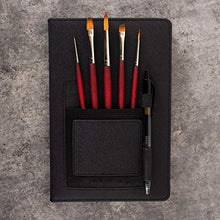 Load image into Gallery viewer, WA Portman Premium A5 Blank Sketchbook for Drawing - Padded Hardcover Sketchbook 160pg - Thick 120gsm Paper Art Book Sketchbook Journal for Multimedia - Water Resistant Cover - Pocket Pen Loop & More