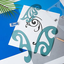 Load image into Gallery viewer, Mr. Pen- French Curve, Large Circle Template and Ellipse Template (6 Pc), Curve Ruler, Drawing Tools, Drafting Tools, Geometry Template, Drawing Templates, Architectural Templates, Journaling Supplies